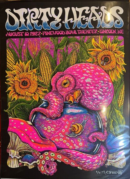 Dirty Heads 2022 Lincoln Poster - #6/15