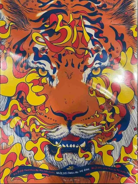 311 Poster- Midwest 2014 Tour