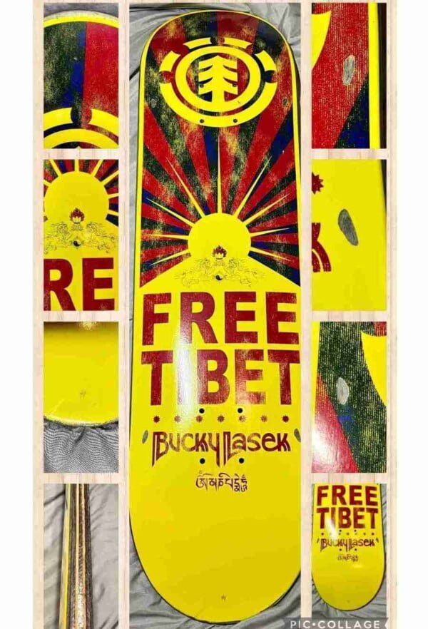 Bucky Lasek Element Free Tibet Skateboard Deck