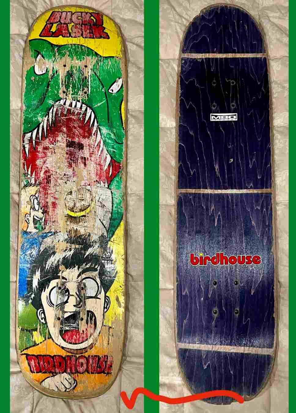 Bucky Lasek Park Skateboard Deck