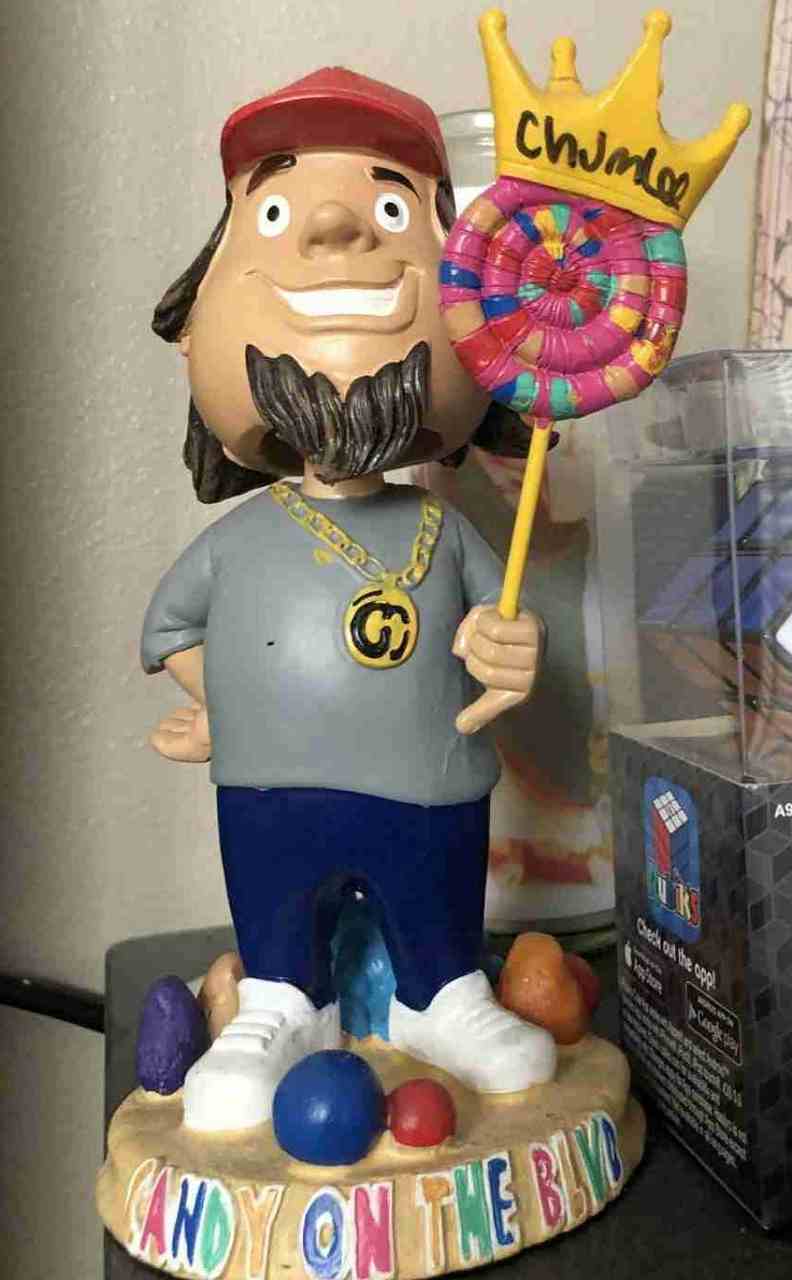 Chumlee Signed Candy Store Bobblehead