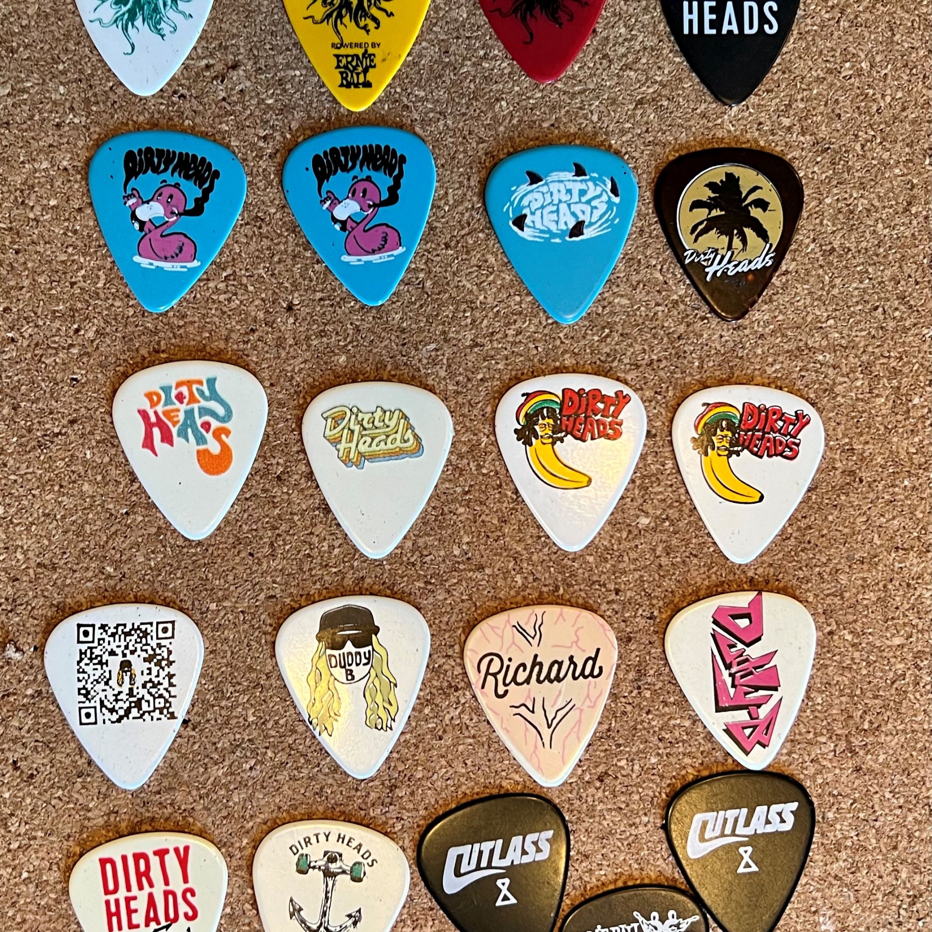 Guitar Pick Collection - square