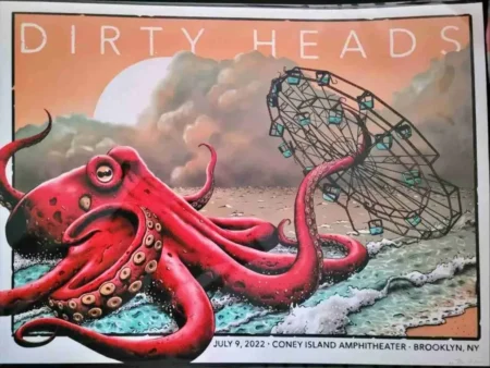 Dirty Heads Coney Island 2022 Poster