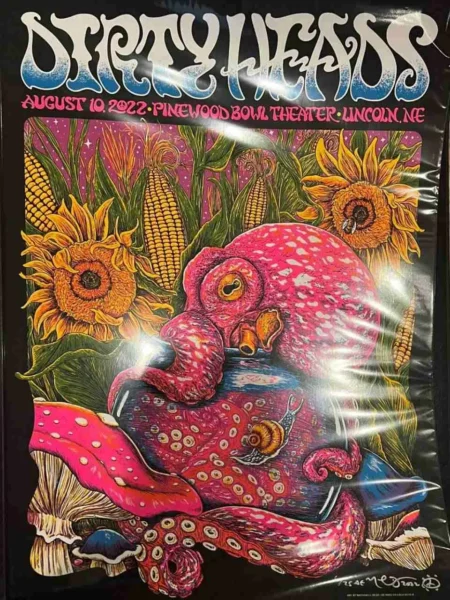 Dirty Heads 2022 Lincoln Regular AE Poster - #6/25