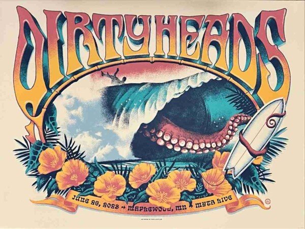 Dirty Heads 2023 Minneapolis Poster