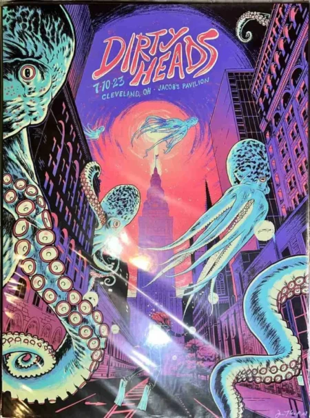 Dirty Heads Poster - 2023 Cleveland Ohio