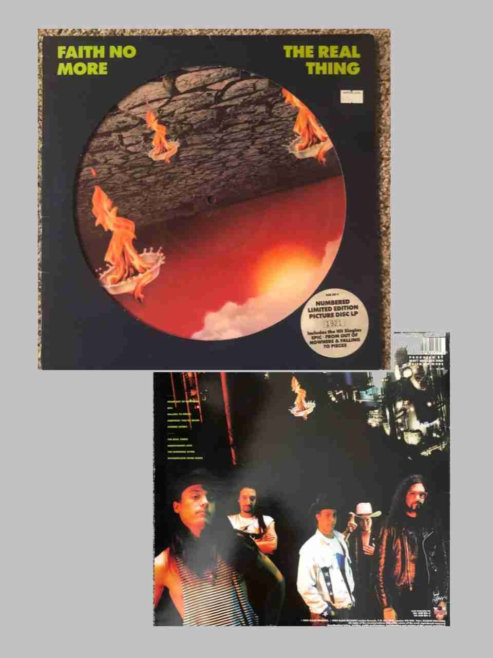 Faith No More Real Thing Picture Disk