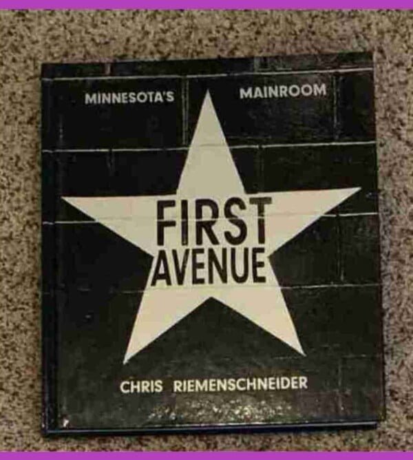 Band Collectables - First Avenue Hardcover