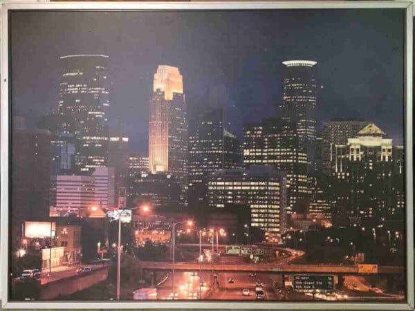Minneapolis Skyline Poster