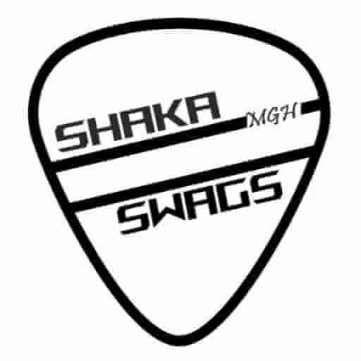Shaka Swags Guitar Pick Logo