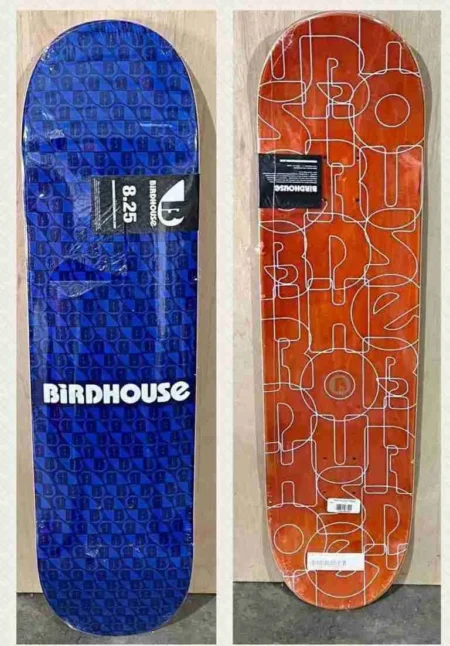 Birdhouse Blue Brown Skateboard Deck