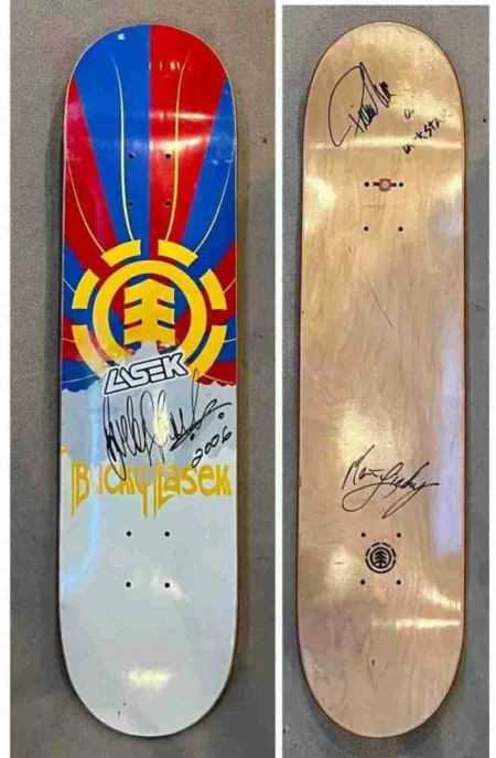 Bucky Lasek 2006 Element One Off Radiant Skateboard Deck