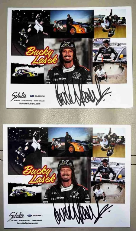 Bucky Lasek Signed Card