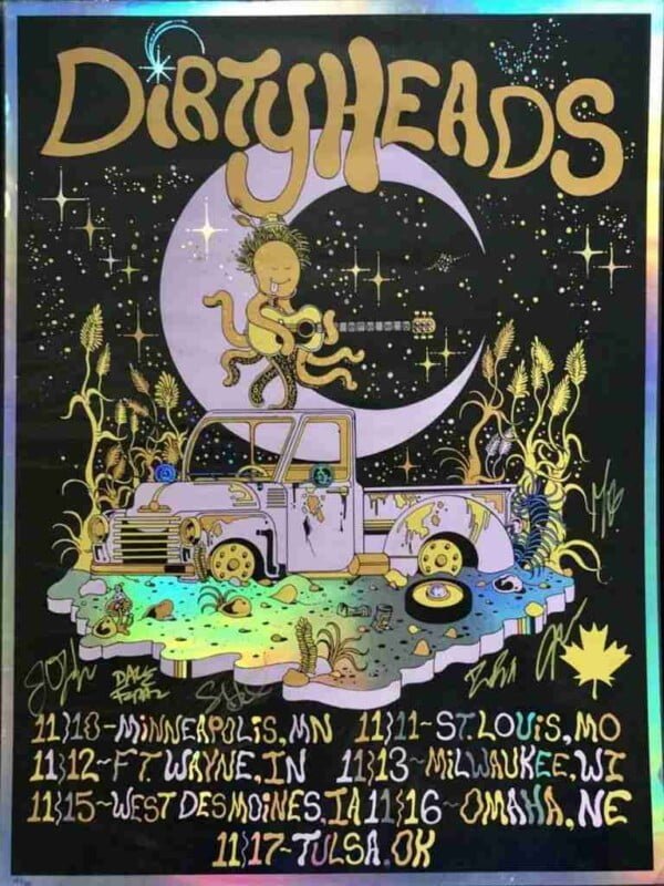 Dirty Heads Midwest Poster