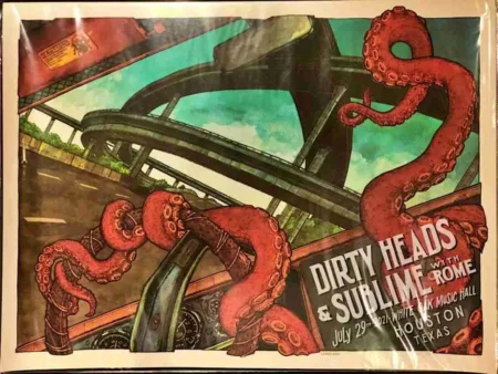 Dirty Heads 2021 Posters - Houston, TX