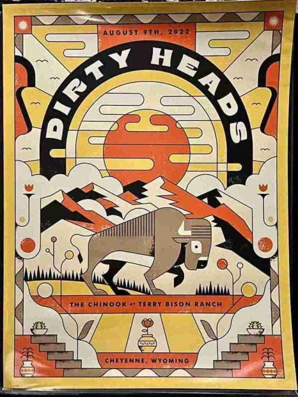 DIrty Heads Cheyenne, WY Poster