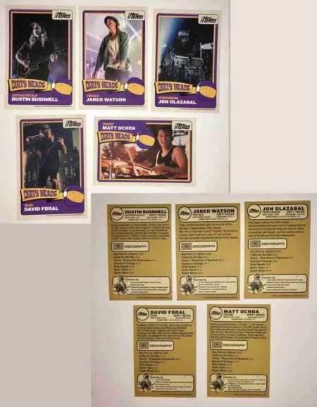 Dirty Heads Collector Cards