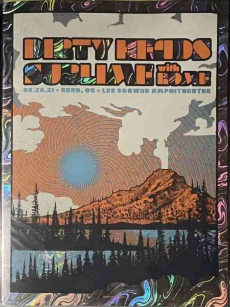 Dirty Heads Foil Poster - 2021 Bend, OR