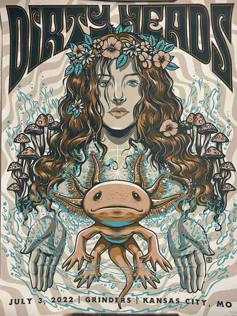 Dirty Heads Kansas City 2022 Print - LE 15/125