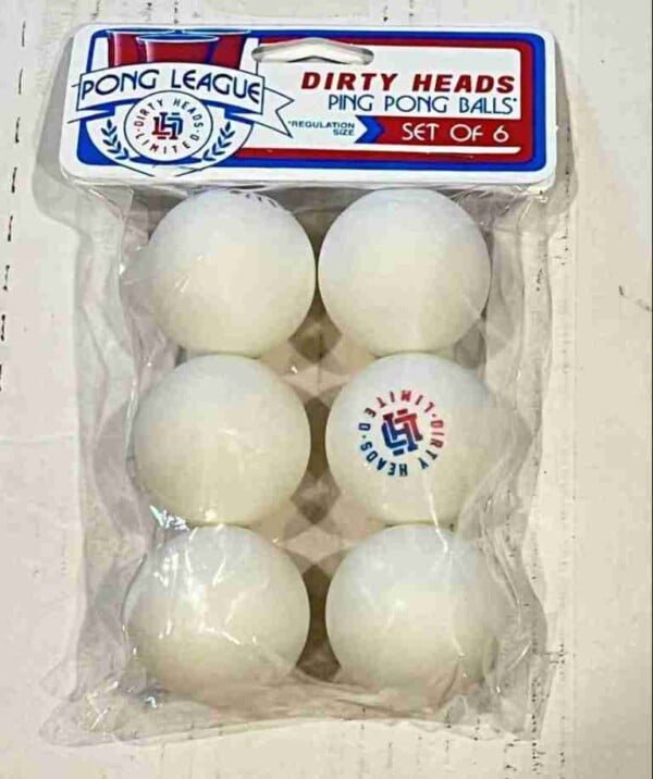 Dirty Heads Ping Pong Balls