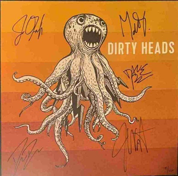 Dirty Heads Signed Self Titled Album Picture