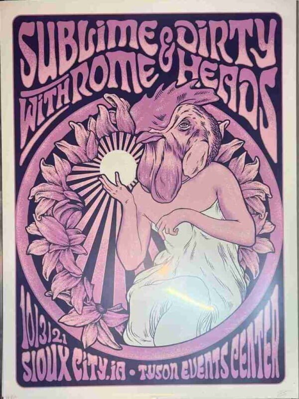 Dirty Heads Sioux City Poster - #8/15