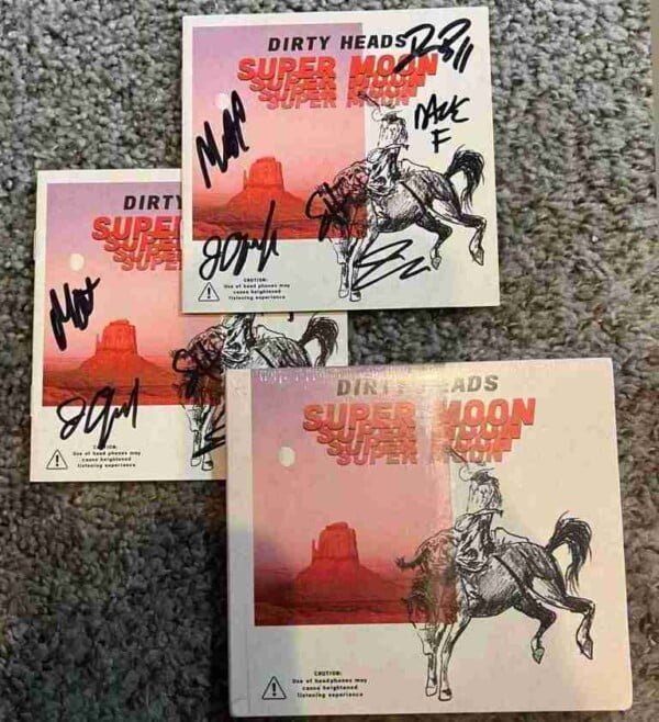 Dirty Heads Super Moon CD with Signed Covers