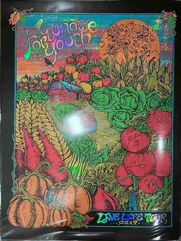 Fortunate Youth Signed Poster