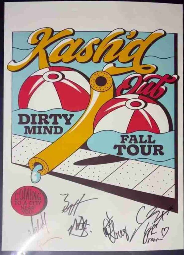 Kash'd Out Fall Tour Poster