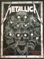 Metallica Concert Poster - Sioux Falls