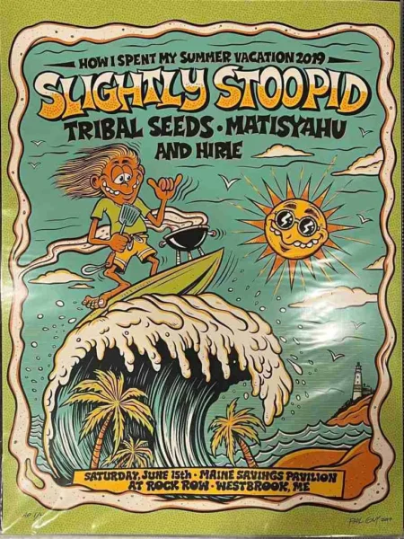 Slightly Stoopid 2019 Westbrook, MA Poster - #1/4