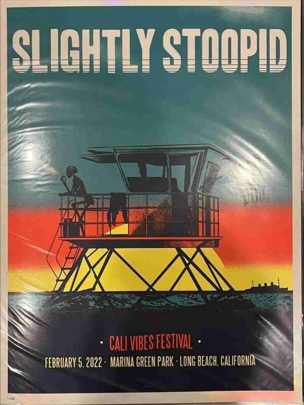 Slightly Stoopid CaliVibes Foil Poster
