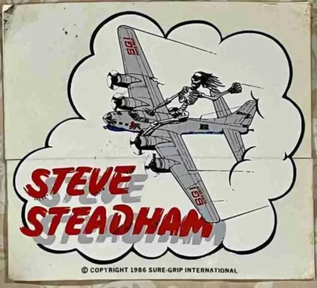 Steve Steadham Vintage Sticker