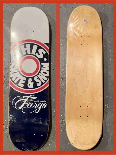 This Skate & Snow Skateboard Deck