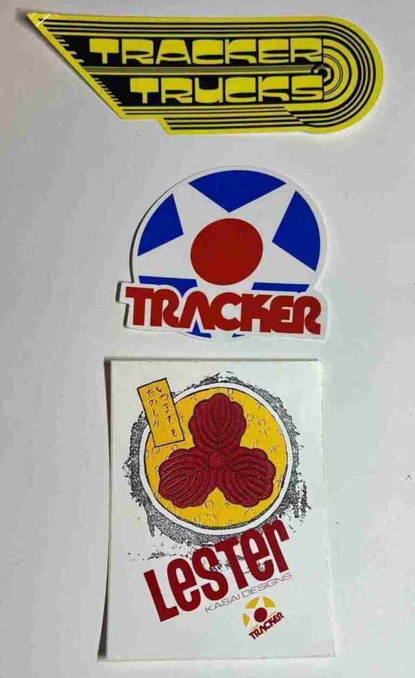 Tracker Trucks Stickers