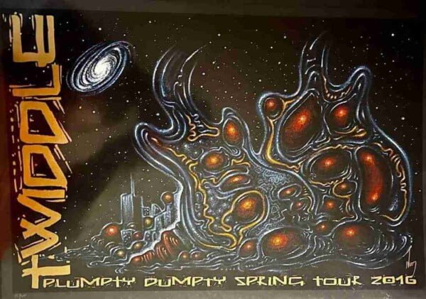Twiddle 2016 Plumpty Dumpty Tour Poster - #85/300